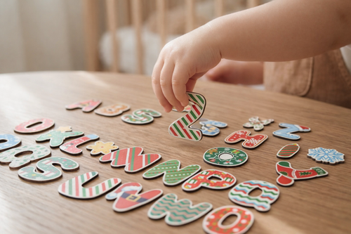 Christmas Alphabet Magnets (38 pcs)