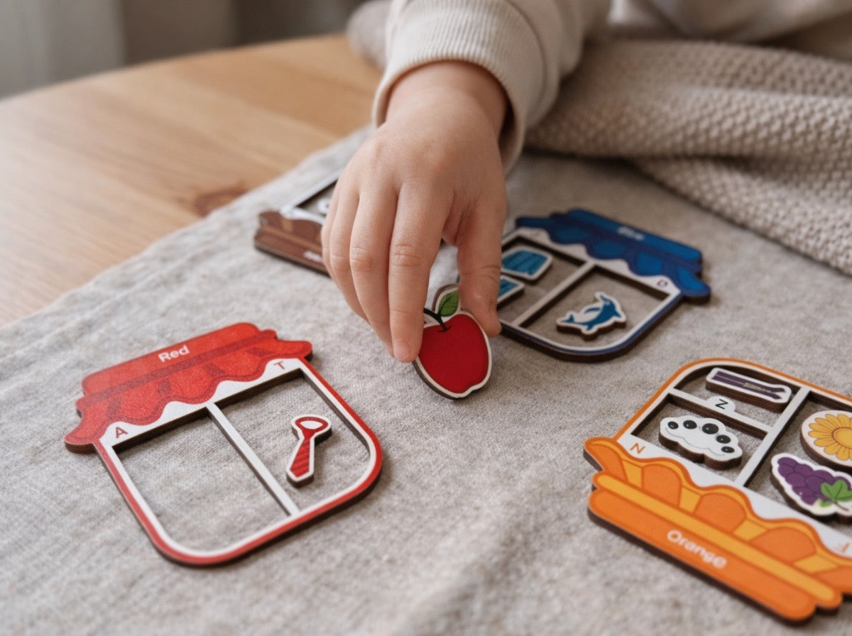 Magnetic Color Sorting Set (55 Pieces)