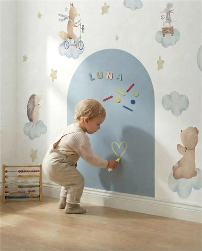 The Dreamy Cloud Animals Collection | Personalized Magnetic Playwall Bundle
