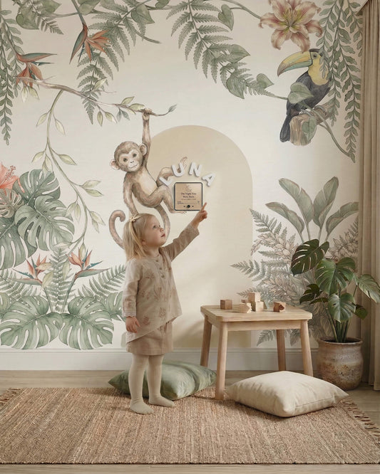 Jungle Monkey Magnetic Storywall