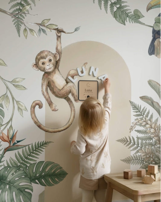 Jungle Monkey Magnetic Storywall