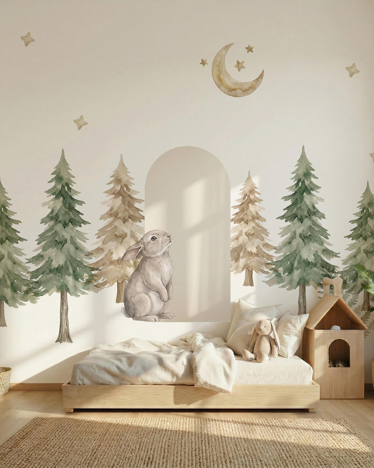 Forest Bunny Magnetic Storywall