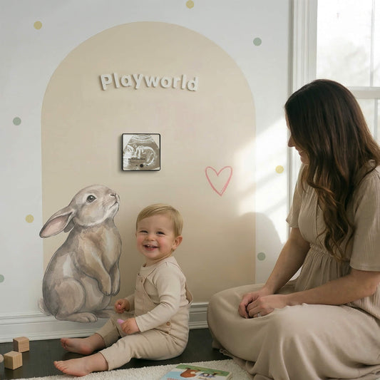 The Magnetic Story Wall™ — Forest Bunny Interactive Play & Keepsake Bundle