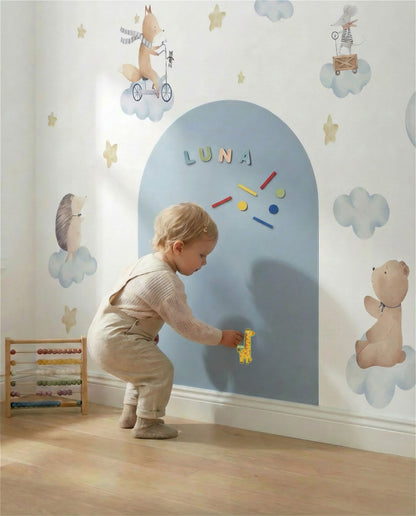 The Dreamy Cloud Animals Collection | Personalized Magnetic Playwall Bundle
