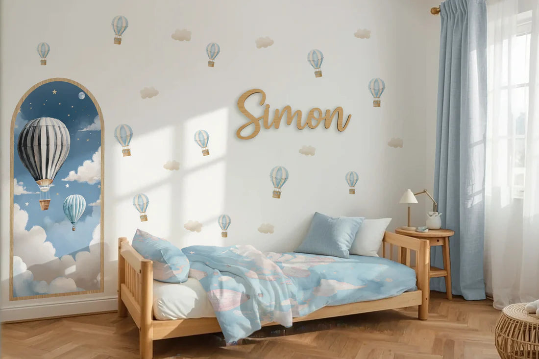 World Map Nursery Set