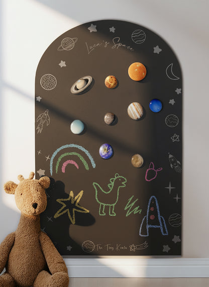 Space Explorer Magnetic Play & Learn Wall