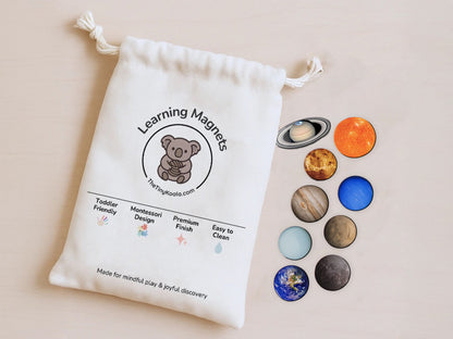 Planets Solar System Magnets (9 pcs)