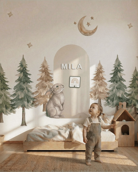 Forest Bunny Magnetic Storywall