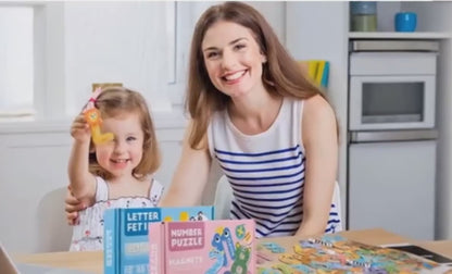 Magnetic Puzzle - A-Z Capital Alphabet Letters