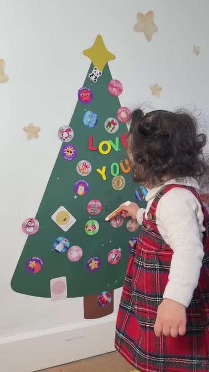 Christmas Universe Magnetic Play Wall