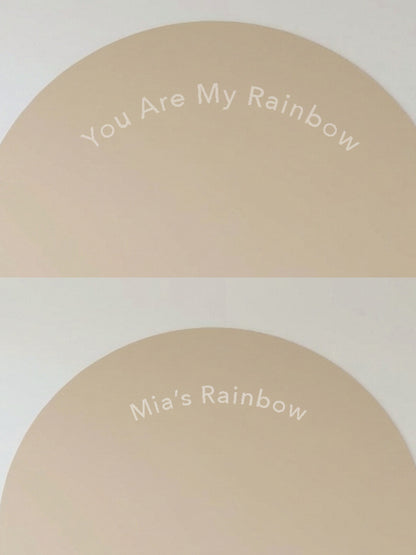 Boho Rainbow Montessori Magnetic  Play Corner Set