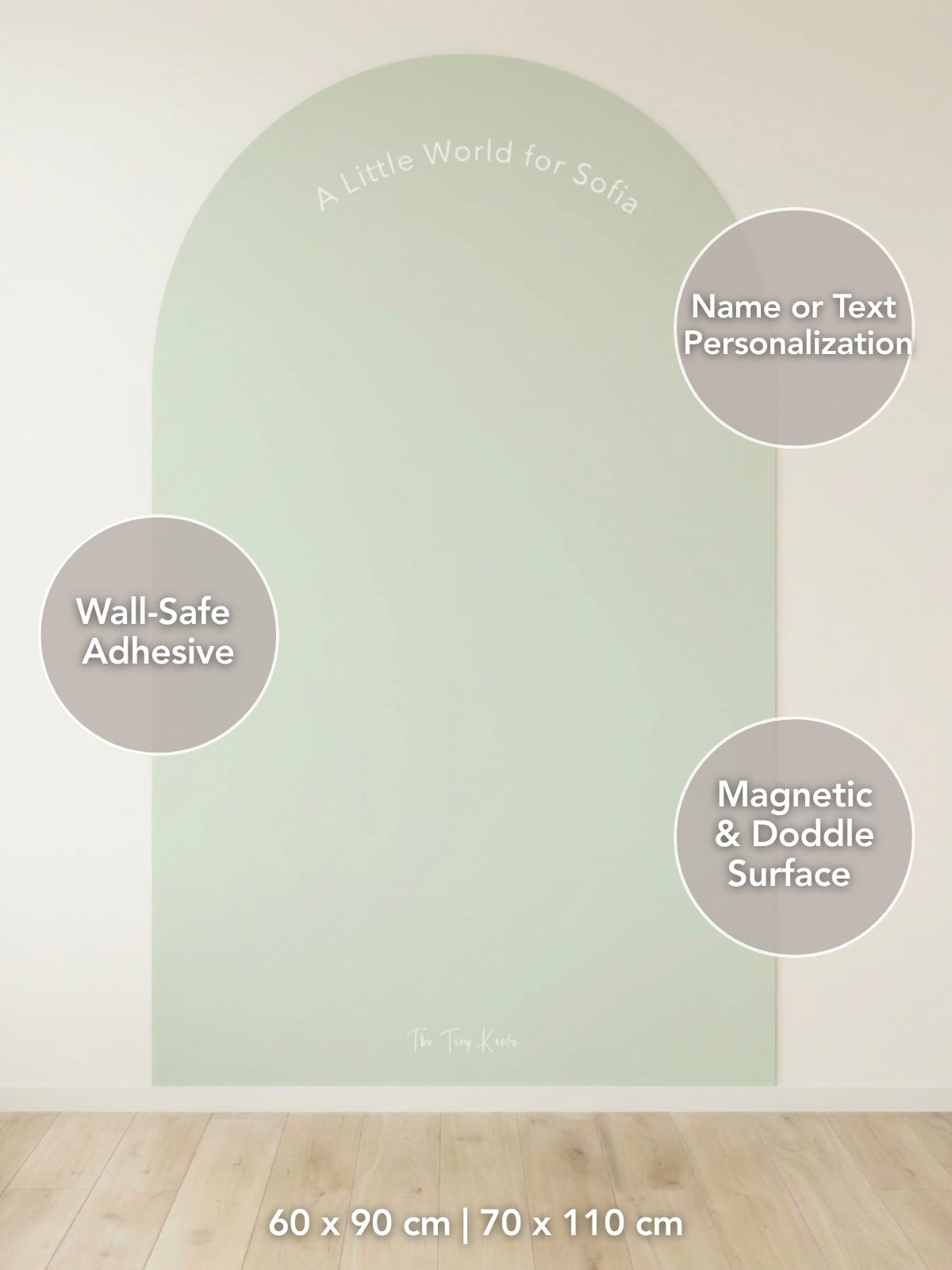 Woodland Montessori Magnetic Play Corner Set