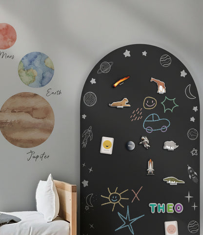 Space Explorer Magnetic Play & Learn Wall