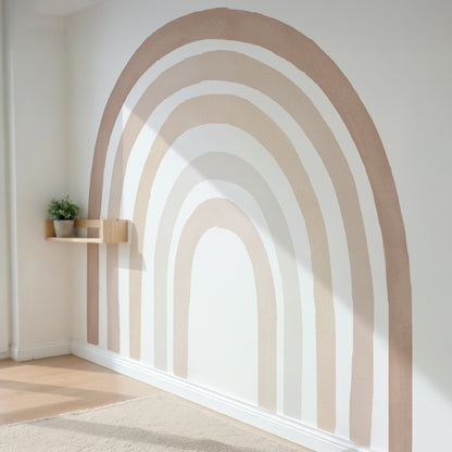 Boho Sand Rainbow Magnetic Playroom Set