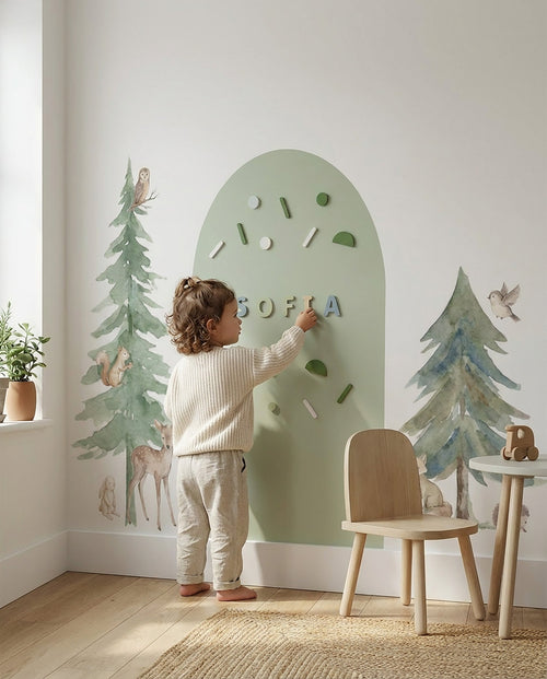 The Woodland Wonders Collection | Personalized Magnetic Playwall Bundle
